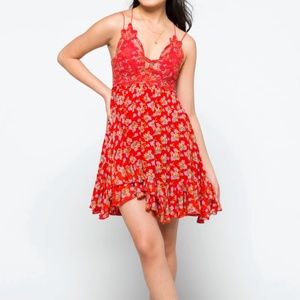 Free People Adella Slip Dress